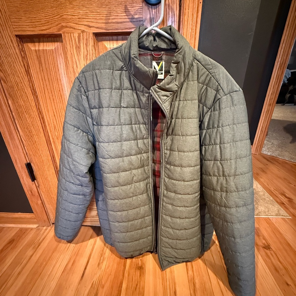 Men's Gray Quilted lightweight Puffer Jacket